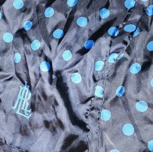 Ralph Lauren Scarf Navy Blue